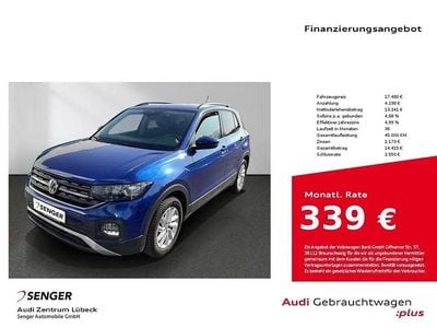 Gebraucht VW T-Cross Life 116 PS (85 kW) 2019 Reef blue SUV