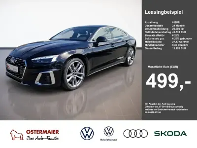 Gebraucht Audi S5 Sportback Ambiente 341 PS (250 kW) 2023 Mythosschwarz Kleinwagen