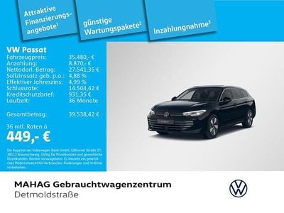 Gebraucht VW Passat IQ Drive 150 PS (110 kW) 2025 Grenadillschwarz metallic Kombi