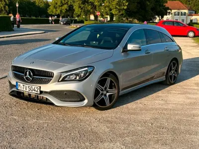 Gebraucht Mercedes CLA250 AMG 218 PS (160 kW) 2016 Silber Coupé