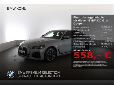 Second-hand BMW 420 M Sport 188 CP (138 kW) 2025 Gri Coupe