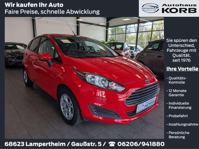 Gebraucht Ford Fiesta Trend 60 PS (44 kW) 2014 Racerot Kleinwagen