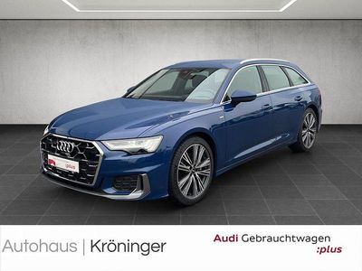 Ascariblau metallic Gebraucht 2023 Audi A6 S-Line Kombi | 44.990 € (Fairer Preis)