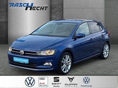 Blau Gebraucht 2021 VW Polo Highline Limousine | 15.980 € (Guter Preis)