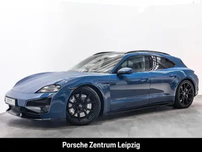 Usata Porsche Taycan Turbo Sport Turismo 650 kW (884 CV) 2024 Blu Berlina