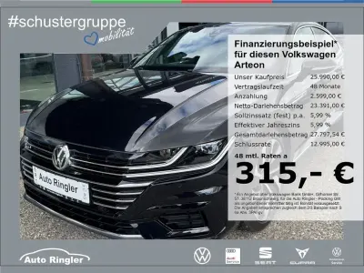 Gebraucht VW Arteon R-line 190 PS (139 kW) 2020 Schwarz Limousine
