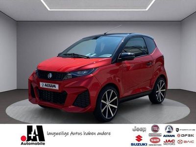 Neu Aixam City GTO 2025 Rot Kleinwagen