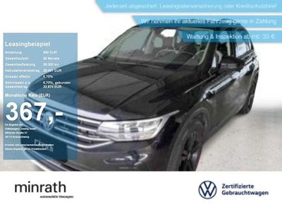 Schwarz Gebraucht 2022 VW Tiguan Sportline SUV | 28.391 € (Fairer Preis)