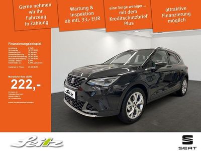 Gebraucht Seat Arona FR 150 PS (110 kW) 2025 Mitternachtsschwarz SUV