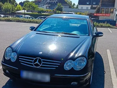 Gebraucht Mercedes CLK200 Avantgarde 163 PS (119 kW) 2005 Schwarz Coupé