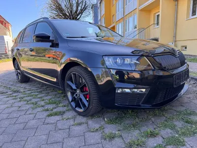 Gebraucht Skoda Octavia RS 184 PS (135 kW) 2013 Schwarz Kombi