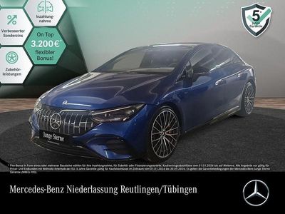 Usata Mercedes EQE AMG 53 459 kW (625 CV) 2024 Blu Berlina