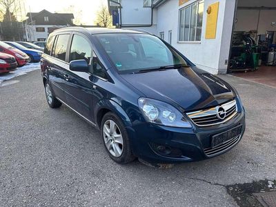 Gebraucht Opel Zafira Design Edition 125 PS (91 kW) 2011 Ozean blau (p2) Van / Kleinbus