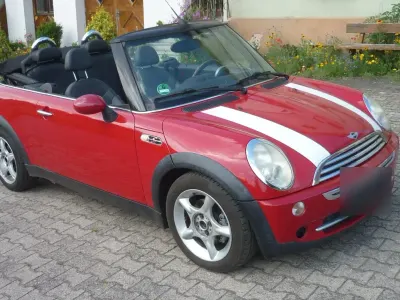 Gebraucht Mini Cooper Cabriolet 116 PS (85 kW) 2004 Rot Cabrio