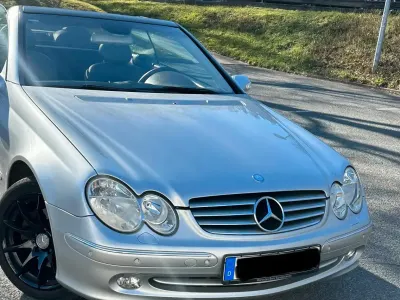 Używany Mercedes CLK320 Edition 218 KM (160 kW) 2004 Srebrny Kabriolet