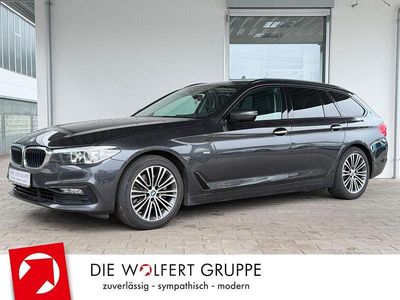 Gebraucht BMW 520 Sport Line 184 PS (135 kW) 2018 Grau Kombi