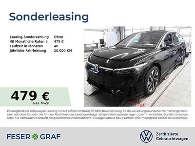 Grenadillschwarz metallic Gebraucht 2023 VW ID.7 Pro Coupé | 39.901 € (Guter Preis)