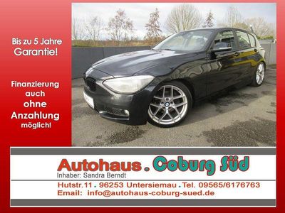 Gebraucht BMW 118 Sport Line 170 PS (125 kW) 2012 Schwarz Kleinwagen