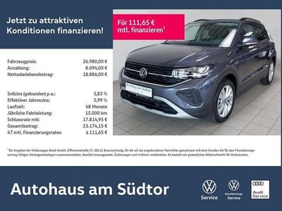 Nouă VW T-Cross Life 116 CP (85 kW) 2025 Gri SUV