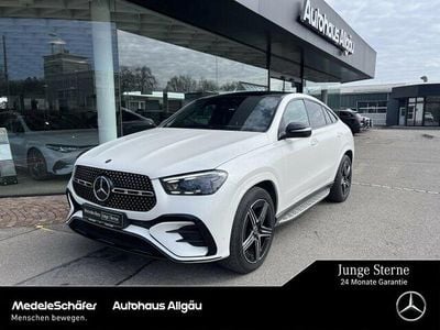 Gebraucht Mercedes GLE400 AMG 381 PS (280 kW) 2024 Manufaktur diamantweiß bright Coupé