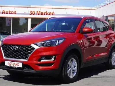 Gebraucht Hyundai Tucson Trend 132 PS (97 kW) 2020 Rot SUV