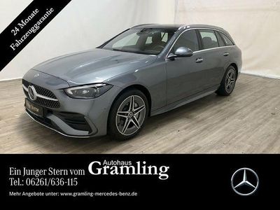 Gebraucht Mercedes C300e AMG 204 PS (150 kW) 2023 Selenitgrau Kombi