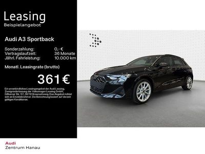 Gebraucht Audi A3 Ambiente 150 PS (110 kW) 2025 Mythosschwarz metallic Limousine