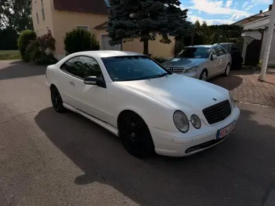 Gebraucht Mercedes CLK430 Elegance 280 PS (205 kW) 2001 Weiß Coupé