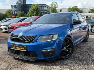 Gebraucht Skoda Octavia RS 209 PS (153 kW) 2014 Blau Kombi