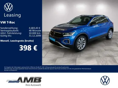 Brugt VW T-Roc Goal 150 HK (110 kW) 2024 Blå SUV