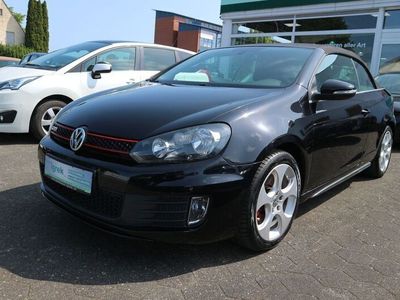 Gebraucht VW Golf Cabriolet GTI 211 PS (155 kW) 2013 Schwarz Cabrio