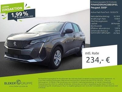 Usata Peugeot 3008 Active 131 CV (96 kW) 2023 Grigio Berlina