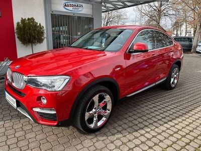 Begagnad BMW X4 Performance 258 HK (189 kW) 2015 Röd SUV