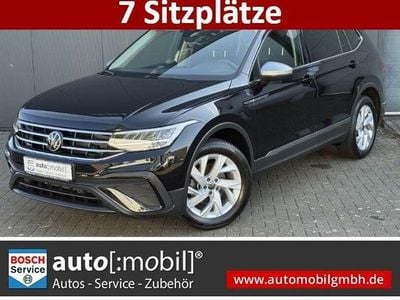 Schwarz Gebraucht 2024 VW Tiguan Allspace Life SUV | 33.480 € (Guter Preis)