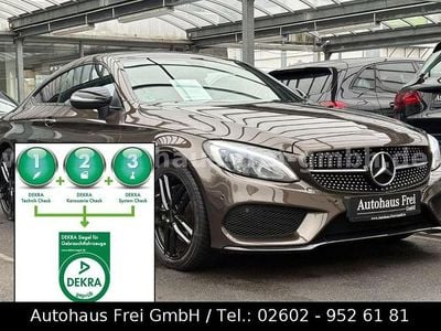 Braun Gebraucht 2017 Mercedes C220 AMG line Coupé | 19.990 € (Fairer Preis)