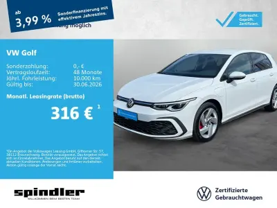Gebraucht VW Golf VIII GTE 245 PS (180 kW) 2022 Weiß Limousine