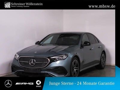 Gebraucht Mercedes E220 AMG 197 PS (144 kW) 2024 Metalliclack verdesilber Limousine