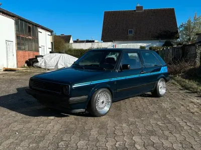Używany VW Golf II 55 KM (40 kW) 1987 Niebieski Hatchback