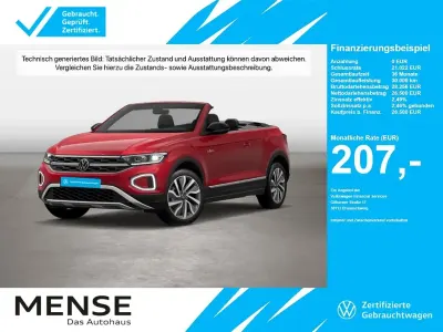 Gebraucht VW T-Roc Cabriolet Goal 150 PS (110 kW) 2025 Rot Cabrio