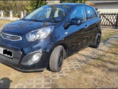 Gebraucht Kia Picanto Attract 69 PS (50 kW) 2014 Schwarz Kleinwagen