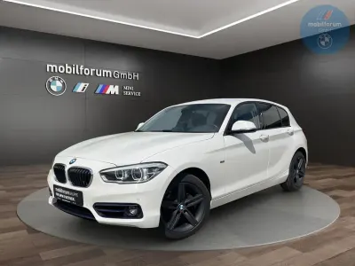 Gebraucht BMW 118 Sport Line 150 PS (110 kW) 2016 Weiß Kleinwagen
