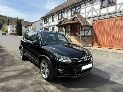 Używany VW Tiguan R-line 177 KM (130 kW) 2013 Czarny SUV