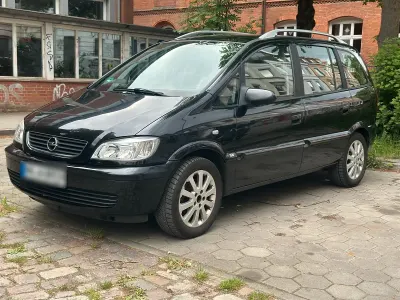 Gebraucht Opel Zafira 100 PS (73 kW) 2005 Schwarz Van / Kleinbus