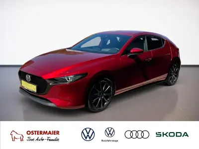 Gebraucht Mazda 3 122 PS (89 kW) 2019 Soul red crystal m Limousine