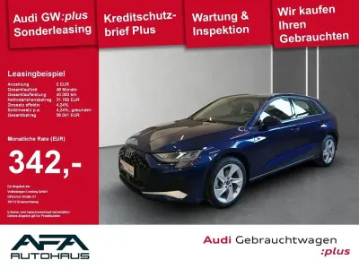 Gebraucht Audi A3 Advanced Plus 150 PS (110 kW) 2025 Blau Limousine