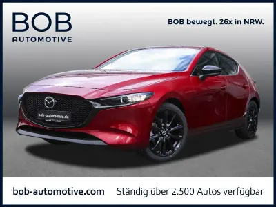Neu Mazda 3 Homura-Line 140 PS (102 kW) 2026 Soul red crystal Limousine