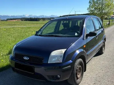 Brugt Ford Fusion 80 HK (58 kW) 2003 Blå Hatchback