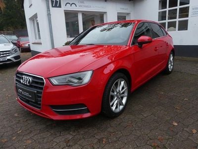 Second-hand Audi A3 Ambiente 125 CP (91 kW) 2014 Roșu Berlinǎ