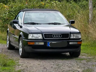 Gebraucht Audi Cabriolet 133 PS (97 kW) 1991 Blau Cabrio