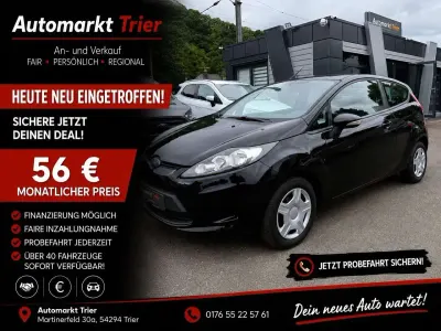 Gebraucht Ford Fiesta 60 PS (44 kW) 2009 Schwarz Kleinwagen